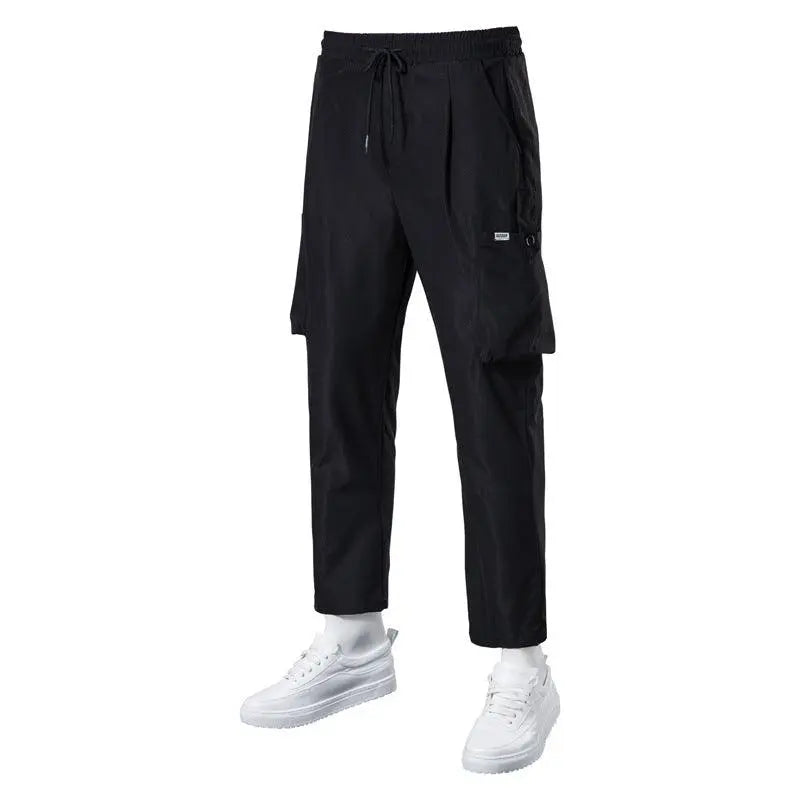 Japanese Loose Straight-leg Sweatpants - WOMONA.COM