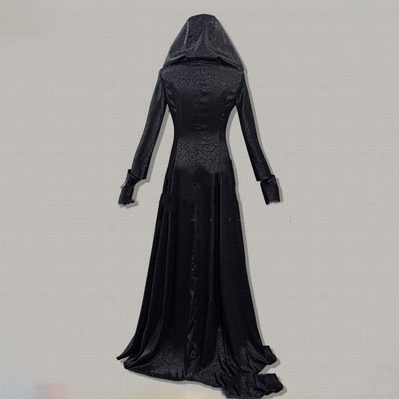 Evil Village Cosplay Costume Vampire Lady Dress Outfits Halloween Carnival Suit - WOMONA.COM