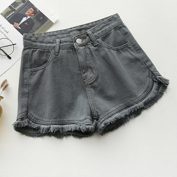 Short Jeans Ladies Denim Pants - WOMONA.COM