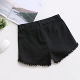 Short Jeans Ladies Denim Pants - WOMONA.COM