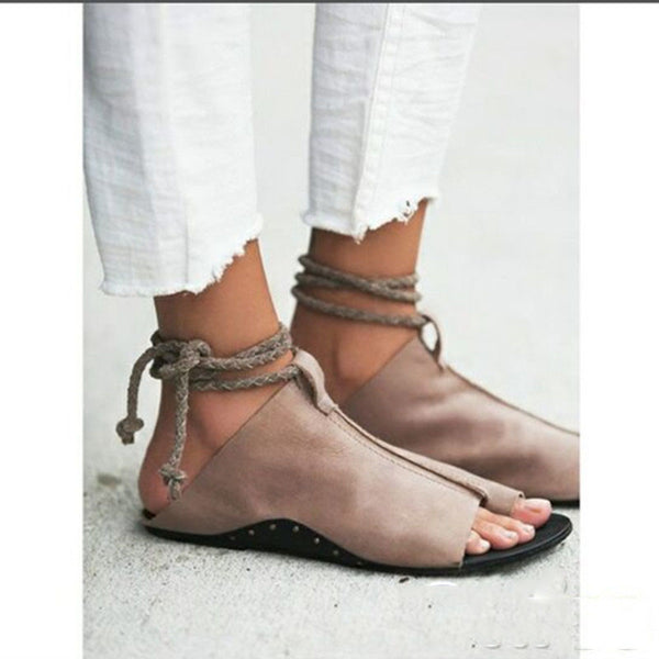 Women'S Flat Sandals - WOMONA.COM