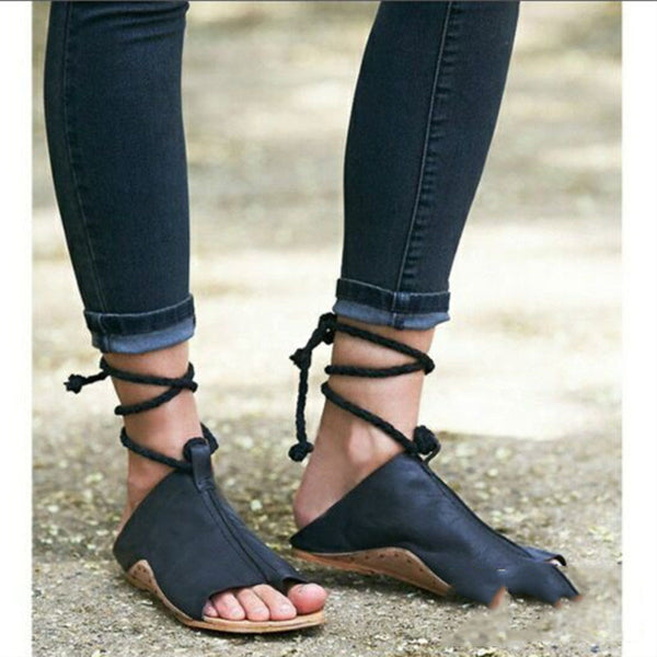 Women'S Flat Sandals - WOMONA.COM