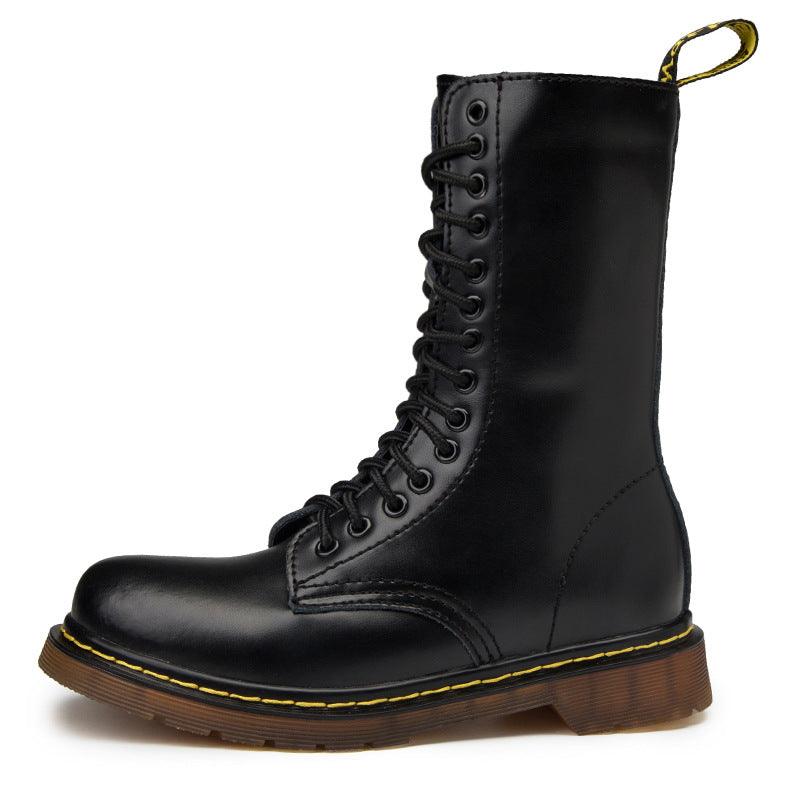 Couple Leather Boots - WOMONA.COM