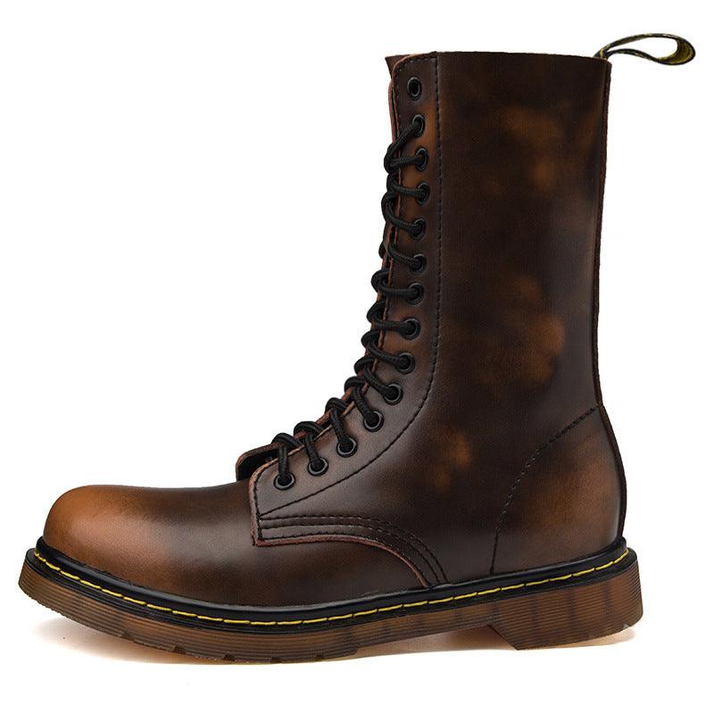 Couple Leather Boots - WOMONA.COM