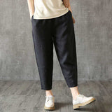 Loose And Thin Waist Pants - WOMONA.COM