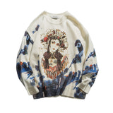 Sick Peak Opera Knitted Sweater - WOMONA.COM