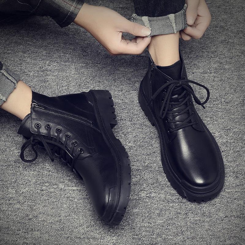 Plus Velvet Warm Snow Boots Men - WOMONA.COM