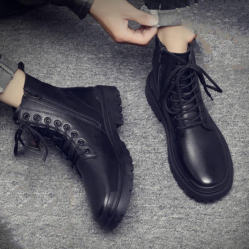 Plus Velvet Warm Snow Boots Men - WOMONA.COM