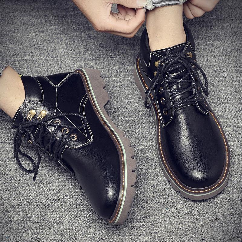 Plus Velvet Warm Snow Boots Men - WOMONA.COM