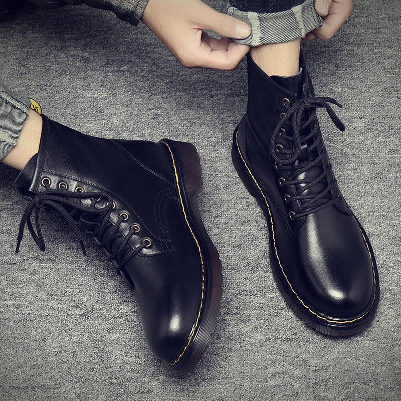 Plus Velvet Warm Snow Boots Men - WOMONA.COM