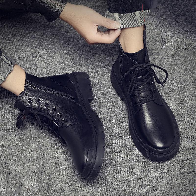 Plus Velvet Warm Snow Boots Men - WOMONA.COM