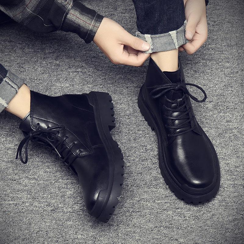 Plus Velvet Warm Snow Boots Men - WOMONA.COM