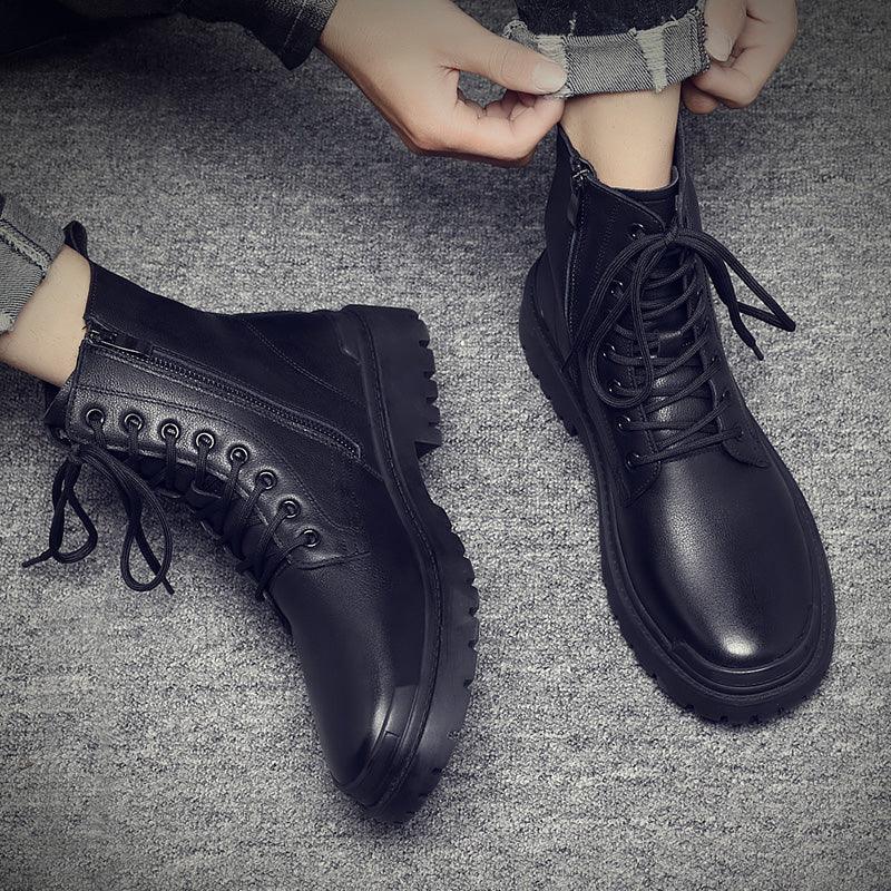Plus Velvet Warm Snow Boots Men - WOMONA.COM