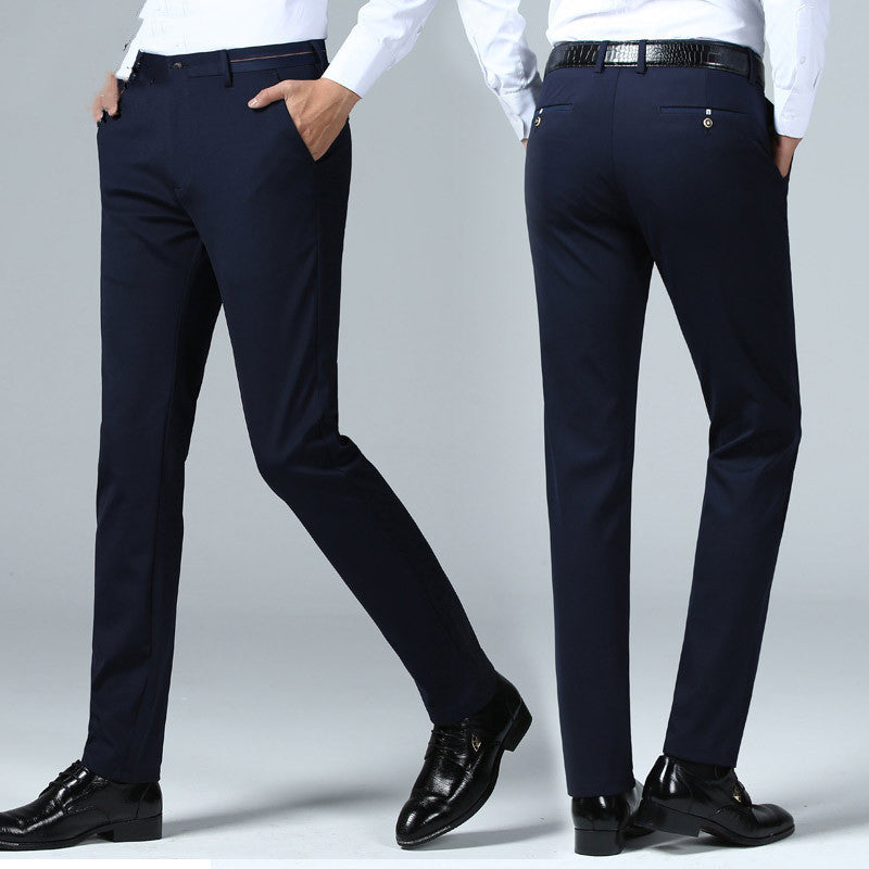 Straight Trousers - WOMONA.COM