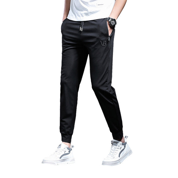 Men's Ice Silk Thin Casual Pants - WOMONA.COM