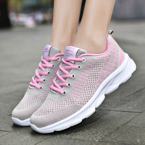 Breathable Mesh Sneakers - WOMONA.COM