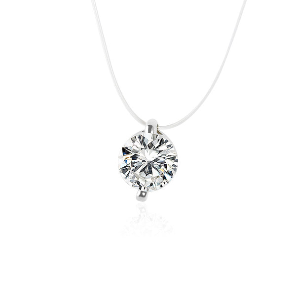 Multi-claw Diamond Necklace - WOMONA.COM