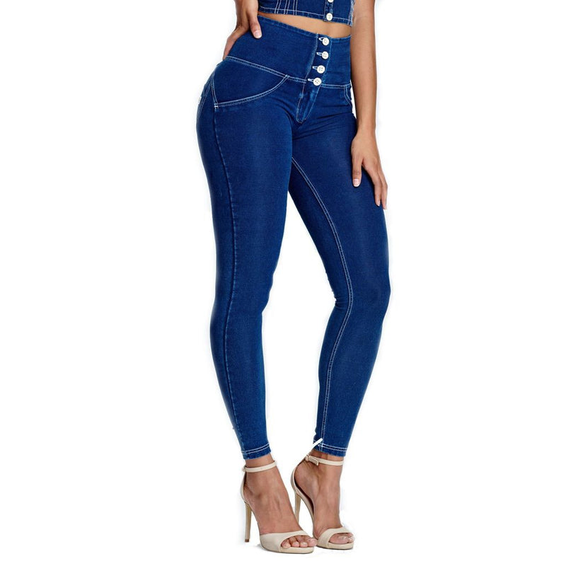 Peach Hip Jeans Women - WOMONA.COM