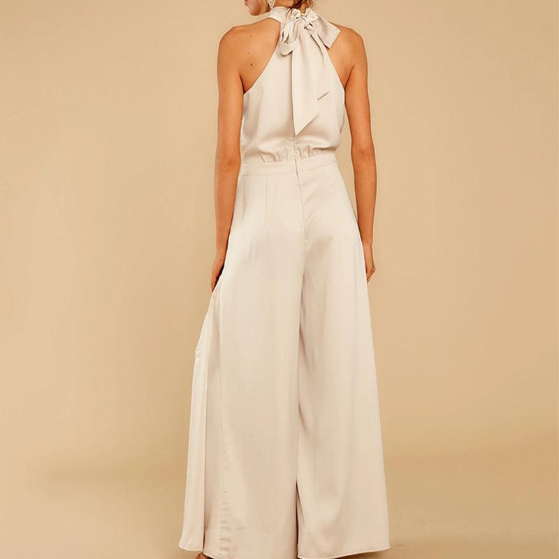 Off-shoulder Jumpsuit - WOMONA.COM