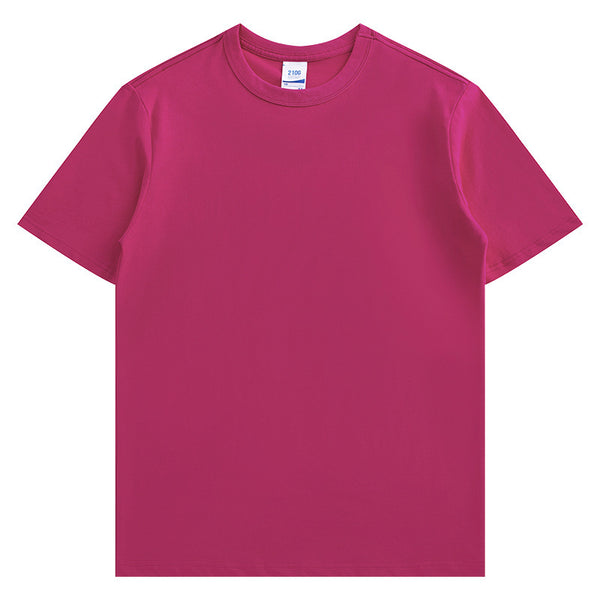 Cotton Short-sleeved T-shirt For Men And Women - WOMONA.COM