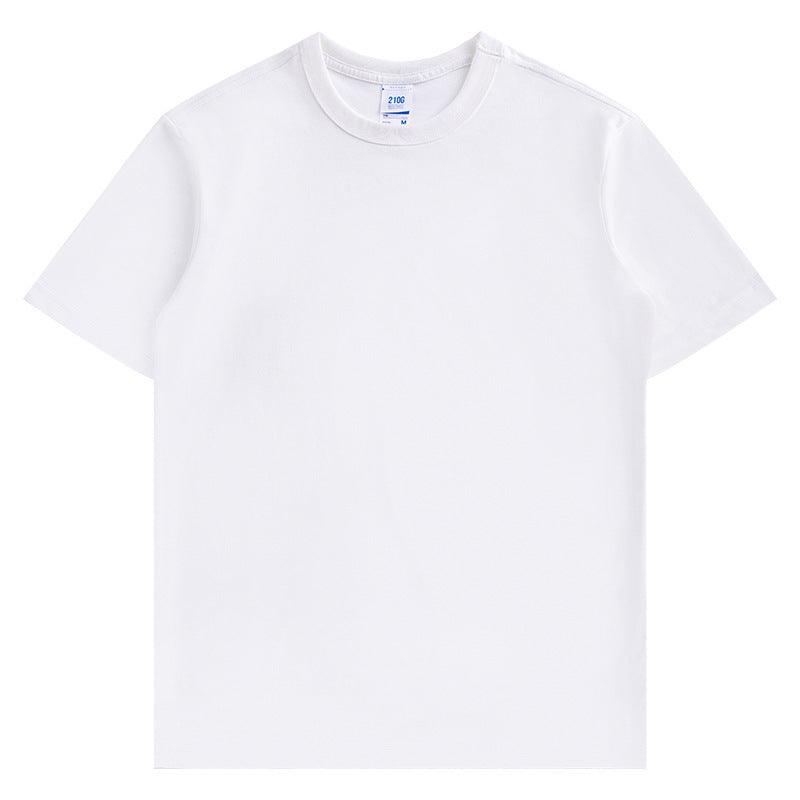 Cotton Short-sleeved T-shirt For Men And Women - WOMONA.COM