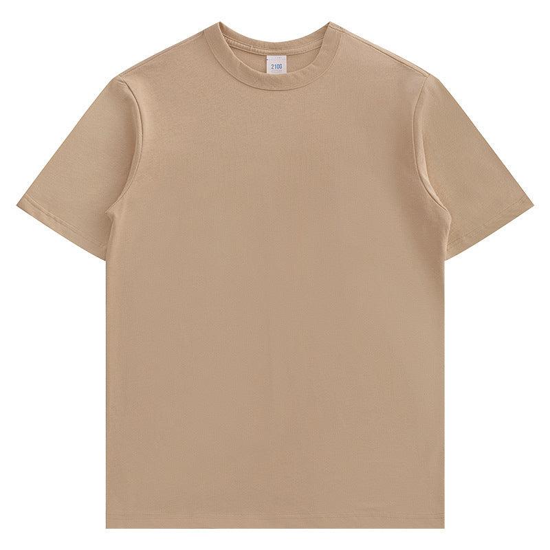 Cotton Short-sleeved T-shirt For Men And Women - WOMONA.COM