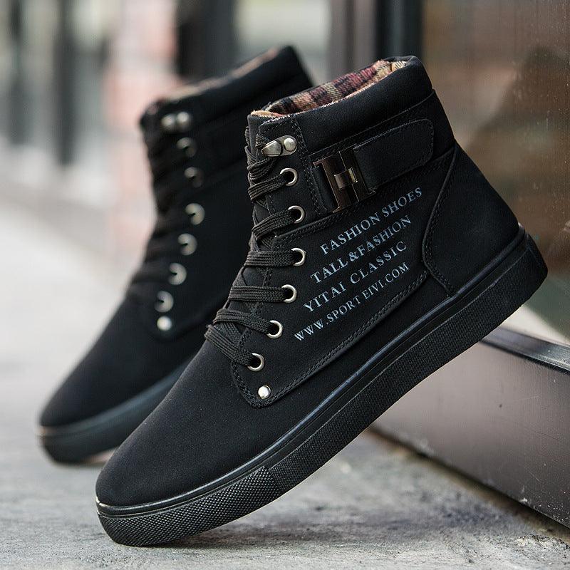 Autumn Leather Footwear For Man - WOMONA.COM