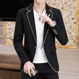 Korean Style Small Suits Men's - WOMONA.COM