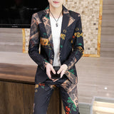 Korean Style Small Suits Men's - WOMONA.COM