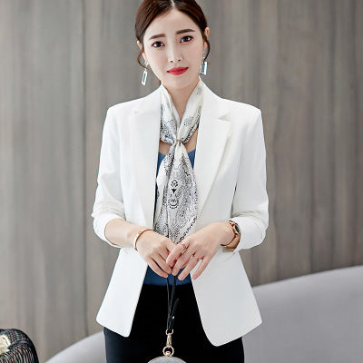 Spring New Korean Version Of Thin Business Jacket Suits - WOMONA.COM