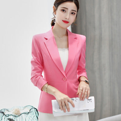 Spring New Korean Version Of Thin Business Jacket Suits - WOMONA.COM