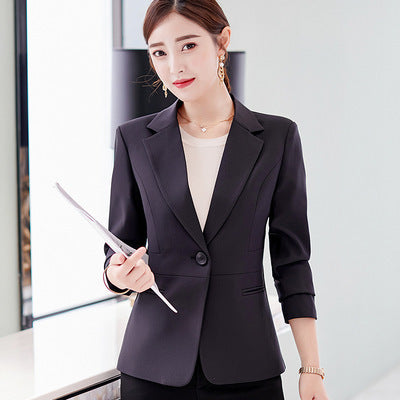 Spring New Korean Version Of Thin Business Jacket Suits - WOMONA.COM