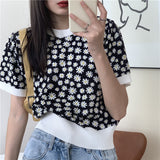 Bubble Short-sleeved T-shirt - WOMONA.COM