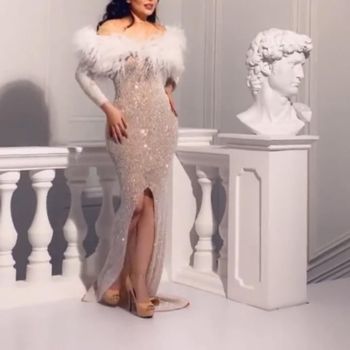 Ladies Sexy Party Evening Dress - WOMONA.COM