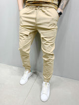 Tie Rope Woven Trousers For Men - WOMONA.COM