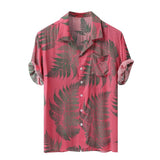 Smmer Men Hawaiian Shirt - WOMONA.COM