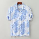 Smmer Men Hawaiian Shirt - WOMONA.COM