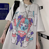 Printing Korean Version Plus Size Cotton Women'S T-Shirt - WOMONA.COM