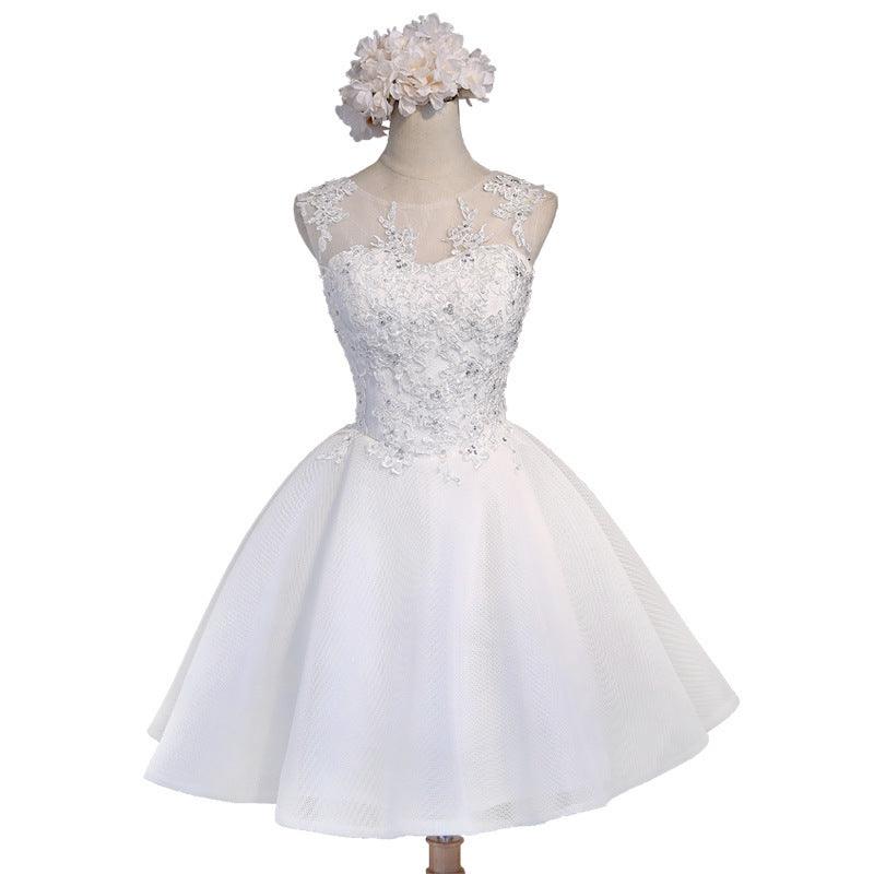 New Short Bridesmaid Dress - WOMONA.COM