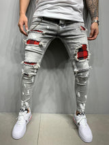 Men's paint jeans - WOMONA.COM