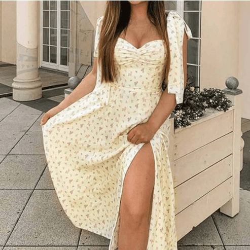 Sexy Party Long Dresses Puff - WOMONA.COM