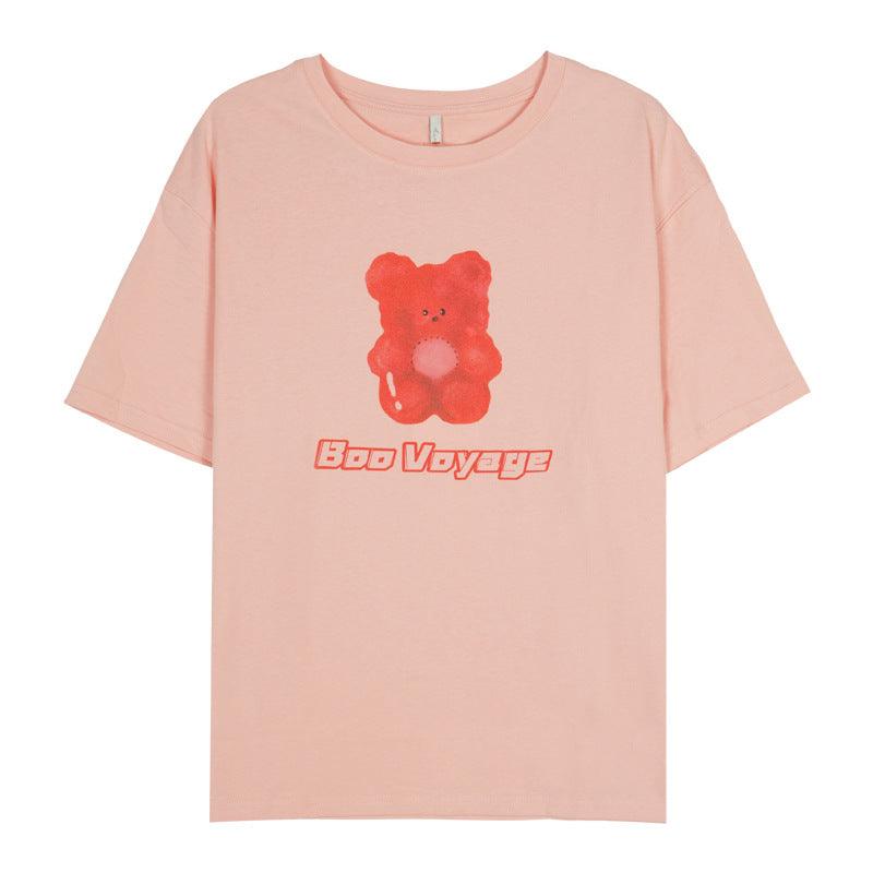 Summer Korean Style Casual Top - WOMONA.COM