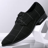 Breathable Leisure Business Canvas Formal Shoes - WOMONA.COM