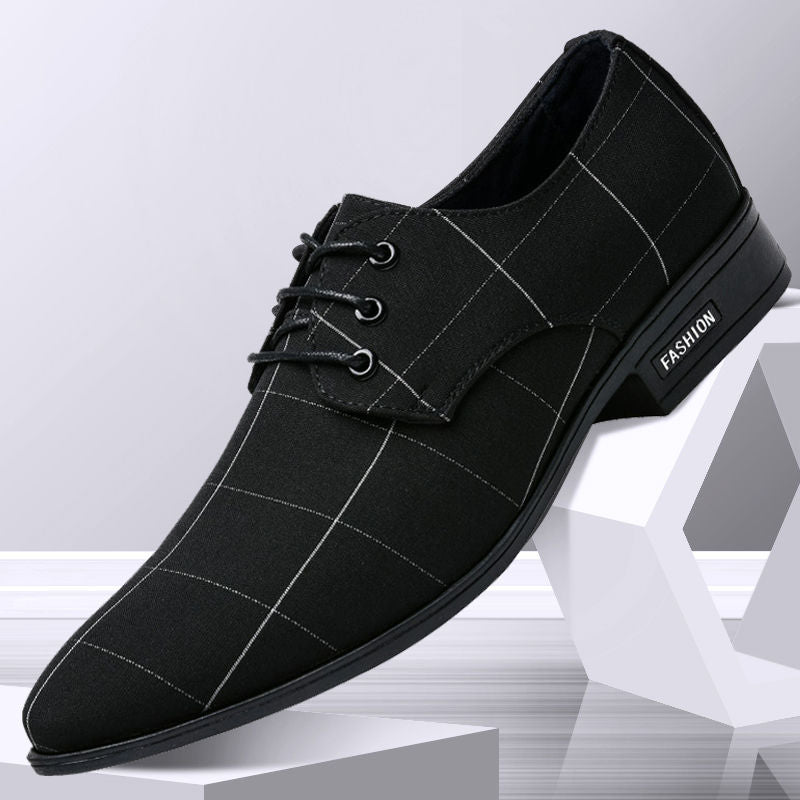 Breathable Leisure Business Canvas Formal Shoes - WOMONA.COM