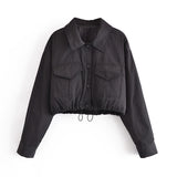 Summer Padded Jacket Short Coat - WOMONA.COM