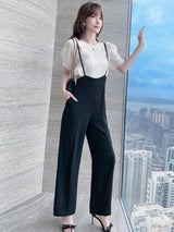 New Style Suspender Jumpsuit - WOMONA.COM