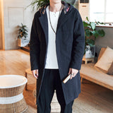 Mid-length windbreaker men's - WOMONA.COM