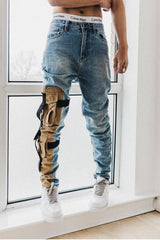 Tooling distressed jeans - WOMONA.COM