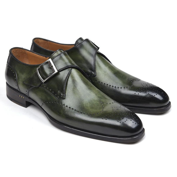 Gradient Color Men's Formal Shoes - WOMONA.COM