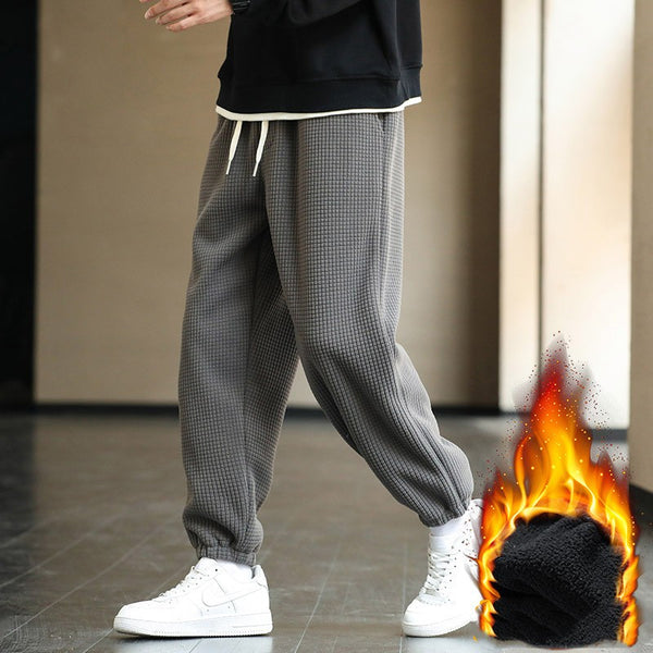 Waffle Sweatpants Men's - WOMONA.COM